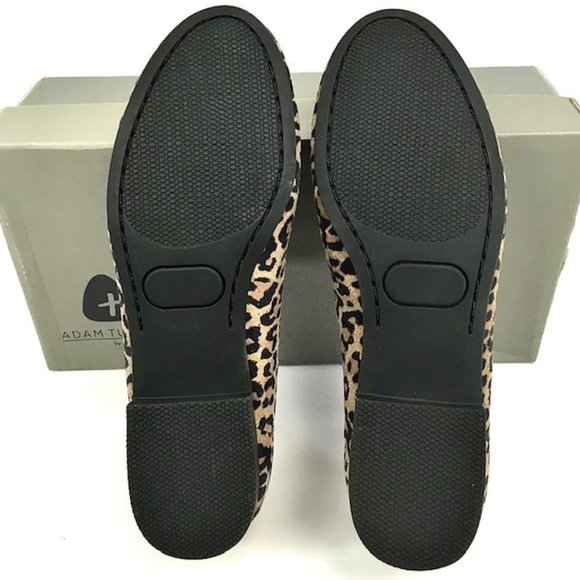 Adam Tucker by me Too Yeni Animal Print/Taupe Nubuck Leather Loafer Size 7 - Picture 7 of 8